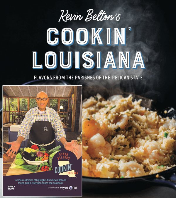 Kevin Belton's Cookin' Louisiana Cookbook and Favorite Recipes DVD
