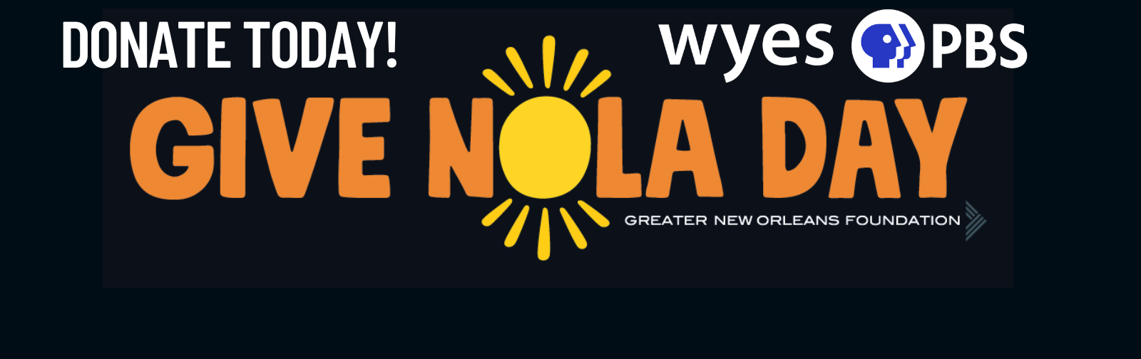 Donate during GiveNOLA Day